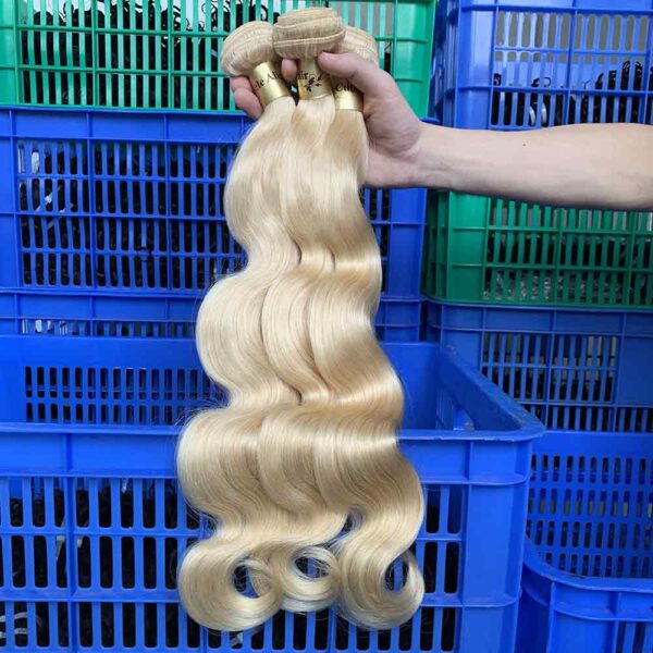 body wave blonde bundles