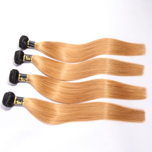 blonde hair with dark roots