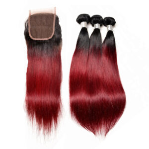 ombre bundles with closure