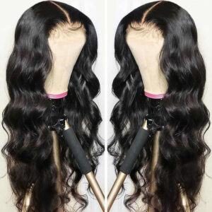 Pre-plucked lace front wig