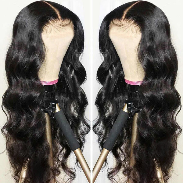 Pre-plucked lace front wig