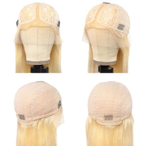 short blonde wig
