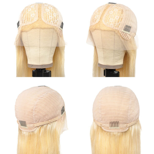 short blonde wig